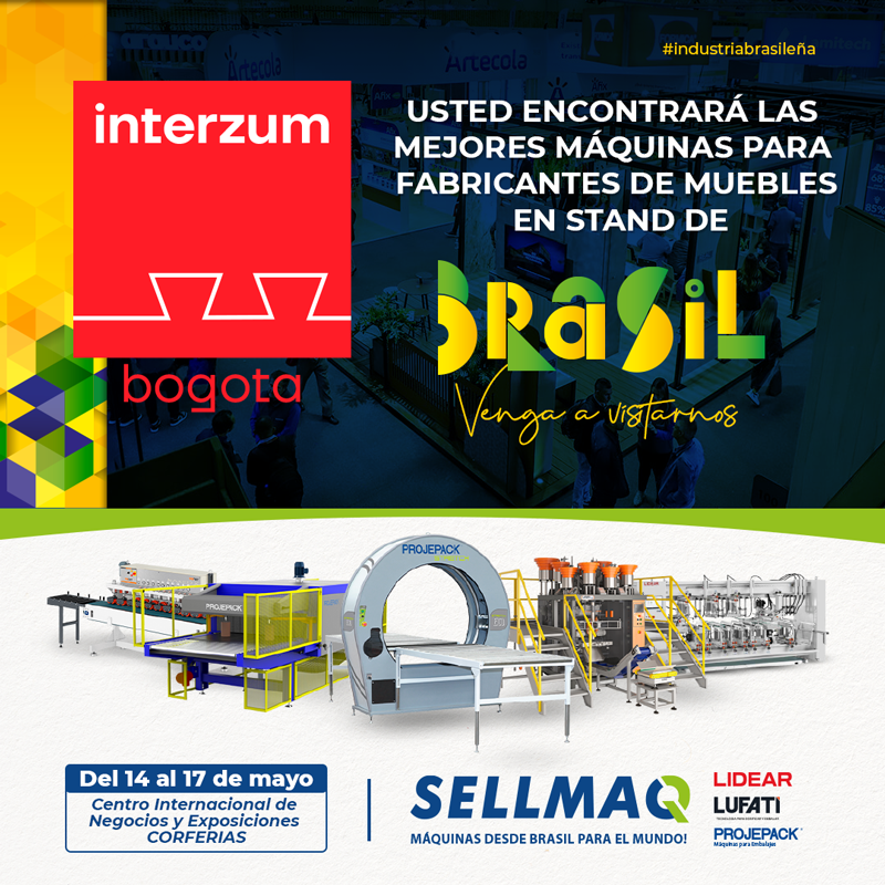 banner da feira interzum Bogotá