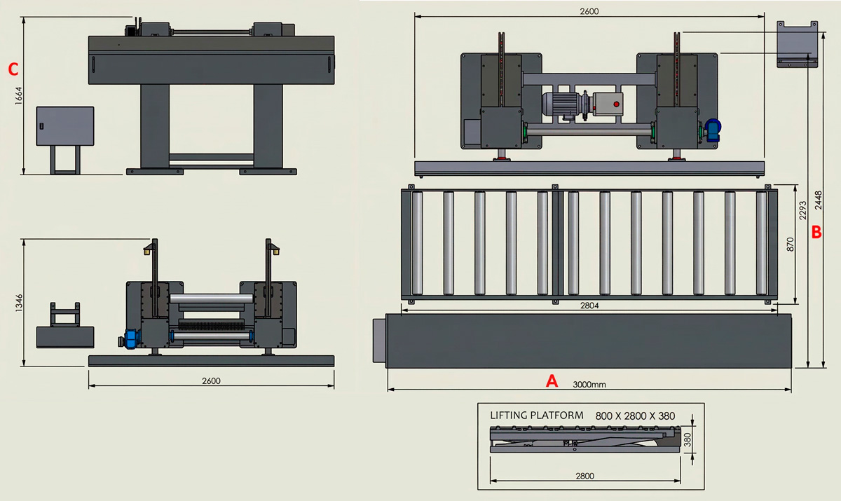 Automatic Panel Saw Unloader