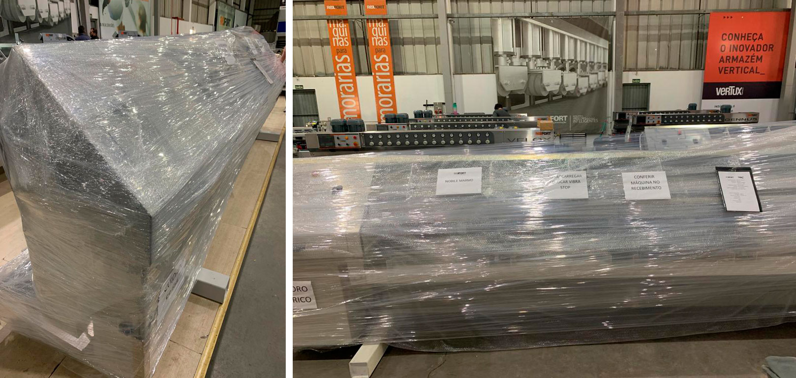 embalagem da máquina